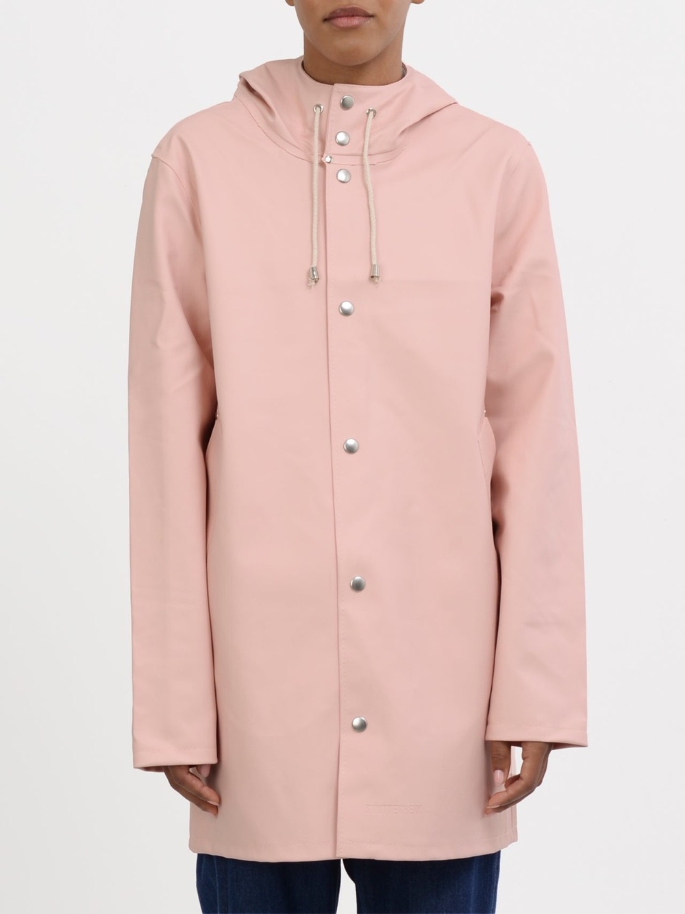 Stutterheim Original Raincoat Pale Pink - XS